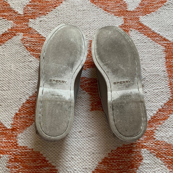 SPERRY TOP-SIDER A/O GOLD CUP BOAT SHOES WOMENS 9 LIGHT GREY - Picture 7 of 14